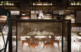 餐饮店装修案例图片,快餐店装饰图片