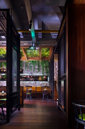 茶餐厅装饰设计布局图,茶餐厅装饰设计布局