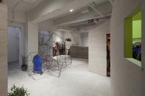 曦文服饰空间设计效果图,曦文服饰空间设计效果