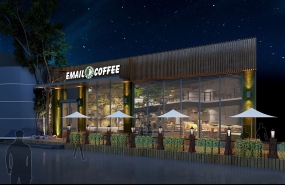 茶餐厅空间设计实景图,茶餐厅空间设计实景