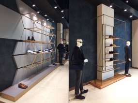 店面装修案例图片,服装店设计实景图