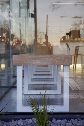 咖啡厅装饰案例图,咖啡厅装饰实景图