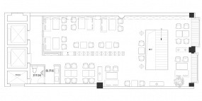 茶餐厅装修设计平面图