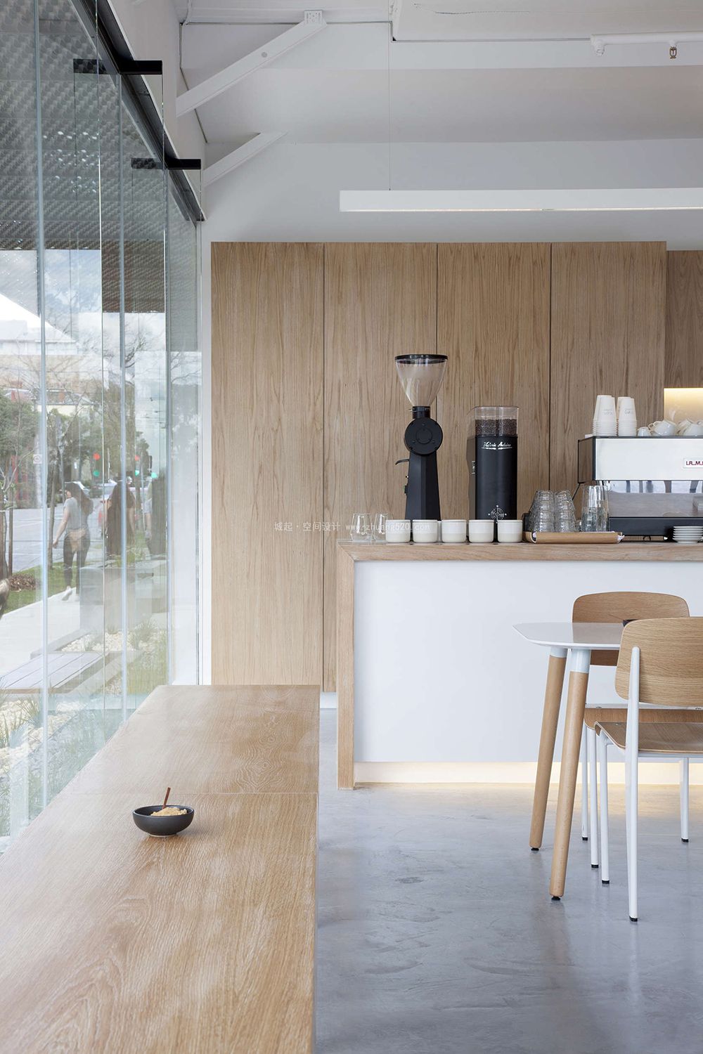 咖啡厅空间设计案例图,咖啡厅空间设计实景图