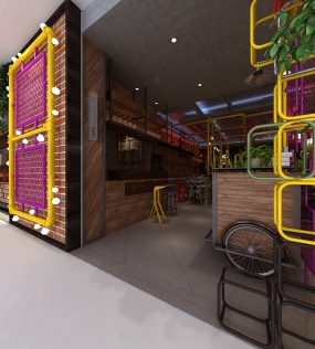 茶餐厅装修设计图片,茶餐厅装修设计案例图