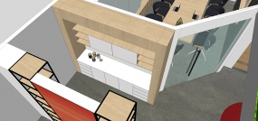 办公室装修设计平面图,办公室装修设计平面