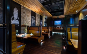 茶餐厅空间设计效果图,茶餐厅空间设计效果图