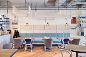 餐厅装饰设计布局图,餐厅装饰设计效果图