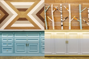 甜品店装修设计实景图,甜品店装修设计效果图