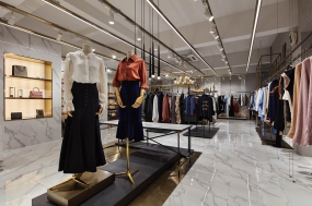 服装店装修设计布局图,服装店装修设计布局