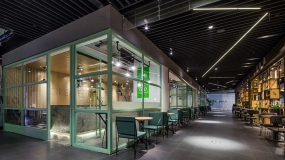 咖啡厅装修设计实景图,咖啡厅装修设计实景