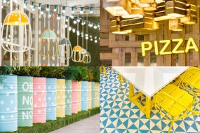 甜品店空间设计案例图,甜品店空间设计实景图