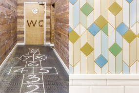 甜品店空间设计实景图,甜品店空间设计效果图