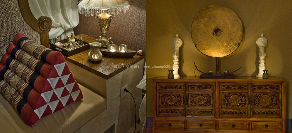 休闲足浴店空间设计效果图,足浴店空间设计效果图