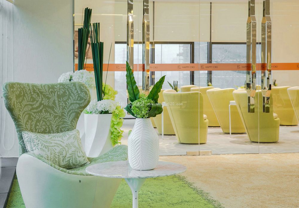 美容体验中心装饰布局图,美容体验中心装饰布局