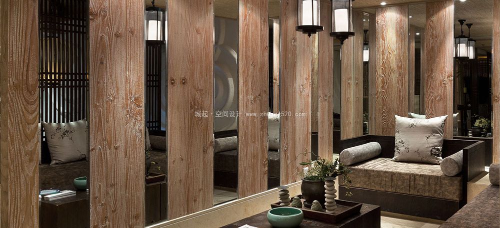 休闲足浴店空间设计图片,休闲足浴店设计图