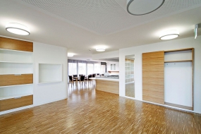 老年护理中心装修设计布局图,护理中心装修设计布局图