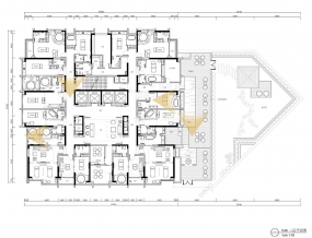 足浴店装修设计平面图,足浴店装修平面图