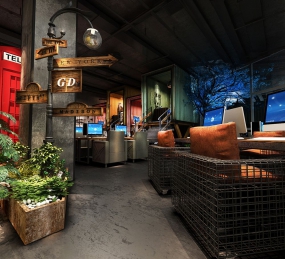 上海酒吧装修设计效果图,酒吧装修设计效果图