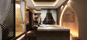 SPA主题养身馆会所装饰案例图,主题养身馆会所装饰案例图