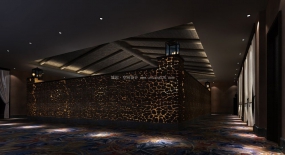 冰玉SPA会所设计效果图,SPA会所设计效果图