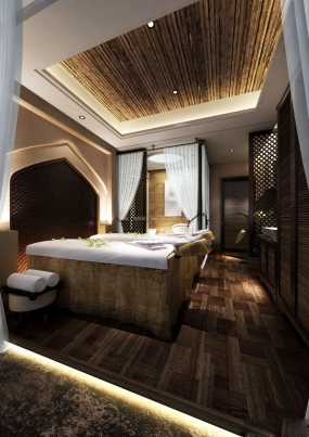 SPA主题养身馆会所设计案例图,主题养身馆会所设计案例图