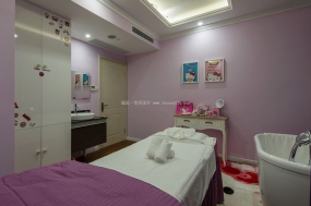 娱乐空间装修案例图片,美容院空间布局效果图