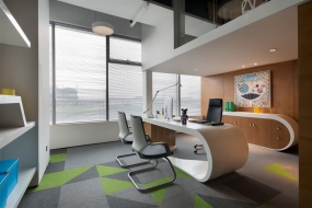 科技办公室总经理办公室设计图片