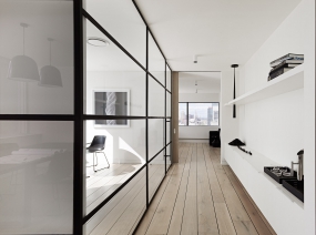 电子公司走道装修设计效果图