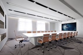 办公室会议室装修设计效果图,会议室装修设计效果图