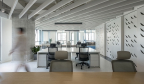 创意文化办公室开放区域设计效果图,开放区域设计效果图