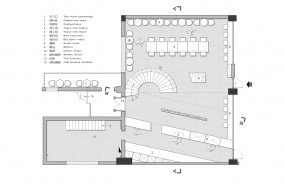 咖啡厅装饰平面图