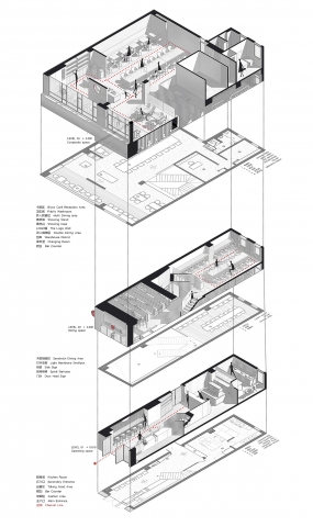 饭店装饰平面图