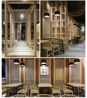 饭店装饰案例图,饭店装饰实景图