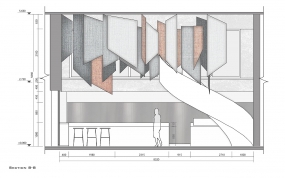 咖啡厅设计平面图