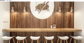 饭店空间设计案例图,饭店空间设计实景图