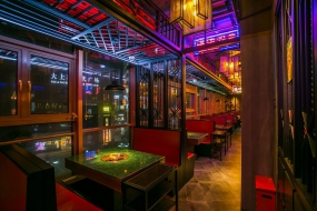 火锅店装饰图片,火锅店装饰案例图