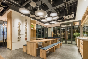 饭店装修设计案例图,饭店装修设计实景图