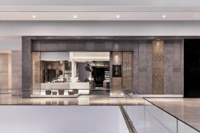 饺子馆空间设计案例图,饺子馆空间设计实景图