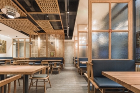 饭店空间设计效果图,饭店装饰图片