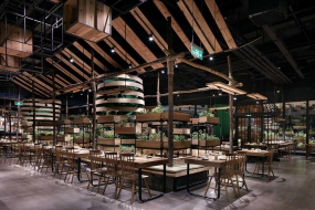 快餐店空间设计图片,快餐店空间设计案例图