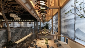 饭店空间设计实景图,饭店空间设计效果图