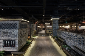 火锅店装修设计图片