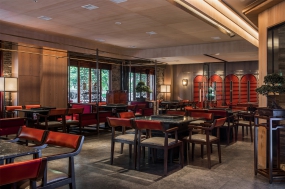 火锅店装饰效果图,火锅店装饰实景图