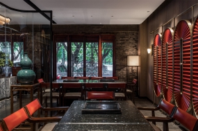 火锅店装修案例图,火锅店装修图片