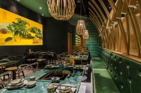 火锅店空间设计图片,火锅店空间设计实景图