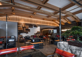 火锅店设计实景图, 火锅店设计案例图