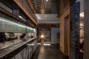 火锅店设计效果图,火锅店设计实景图