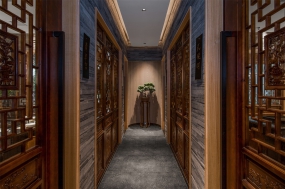 火锅店装修设计实景图,火锅店装修设计案例图