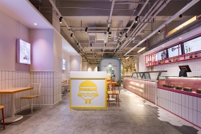 土豆粉店装修设计实景图